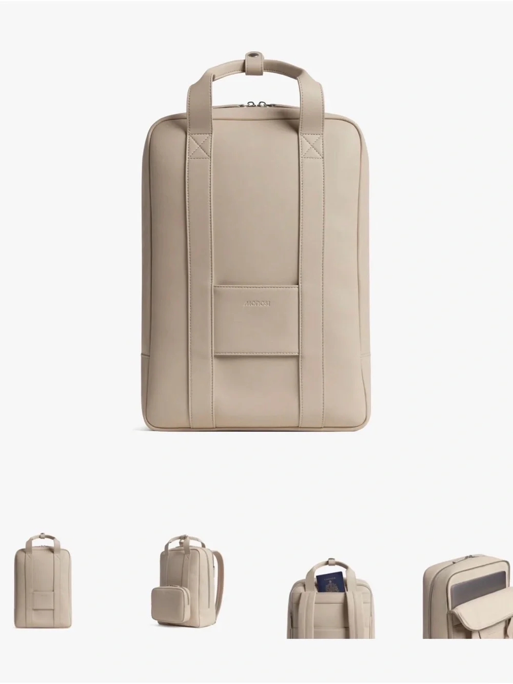 Monos Metro Backpack with detachable Front Pouch